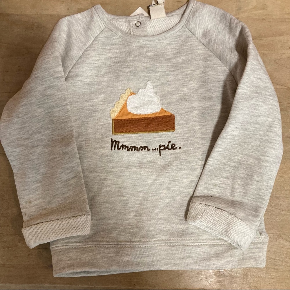 Cozy Fall Swearshirt- 18-24 baby